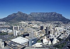 Cape Town - CTICC center foreground