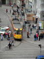 20-Oct-2001 17:45 - Amsterdam - Tram in Dam Square