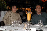 23-Oct-2001 20:11 - Amsterdam - Japan dinner: Manabu Nishio (NTT Software) and Hirokazu Narita (Fujitsu)