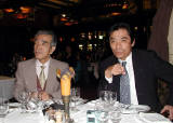 23-Oct-2001 20:11 - Amsterdam - Japan dinner: Shigeru Fujisaki & Kiyotaka Asai