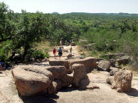 26-Apr-2003 11:46
Enchanted Rock, TX
The start of the climb