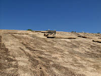 26-Apr-2003 11:48
Enchanted Rock, TX
The start of the climb of the dome