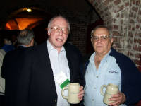 21-Apr-2004 19:00
Brussels
Offsite - Les Caves de Cureghem
Ian Dobson and Joe Bergmann .. clear on which logo they needed to show.
