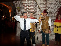 21-Apr-2004 20:23
Brussels
Offsite - Les Caves de Cureghem
Jack Fujieda trying the archery ..