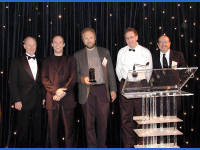 14-Oct-2002 21:19
Cannes
The Open Cannes Awards 
.. and tyhe award goes to .. The Boeing Company, collected here by Richard Paine, Dean Richardson, Carl Bunje and Steve Whitlock.