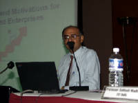 15-May-2003 10:16
Delhi
Professor Subhash Wadhwa
An International Expert on judicious use of IT in Enterprises, Collaborative Decisions, Supply Chain Management, Phased development of Computer Integrated Manufacturing Enterprises, Extended Enterprise and Technology best practices etc. He is devoted to the goal of synergy between Industry and Institutions. He has led several challenging projects for Industry through the Foundation for Innovation and Technology Transfer, at the Indian Institute of Technology, New Delhi. He has coordinated/organized many workshops to promote cooperation between EU and India and has worked jointly with leading European experts. While in Europe he has also significantly contributed to the European Strategic Programs on Research in Information Technology. He has actively published dozens of articles and has contributed as an invited expert to many evolving domains.

